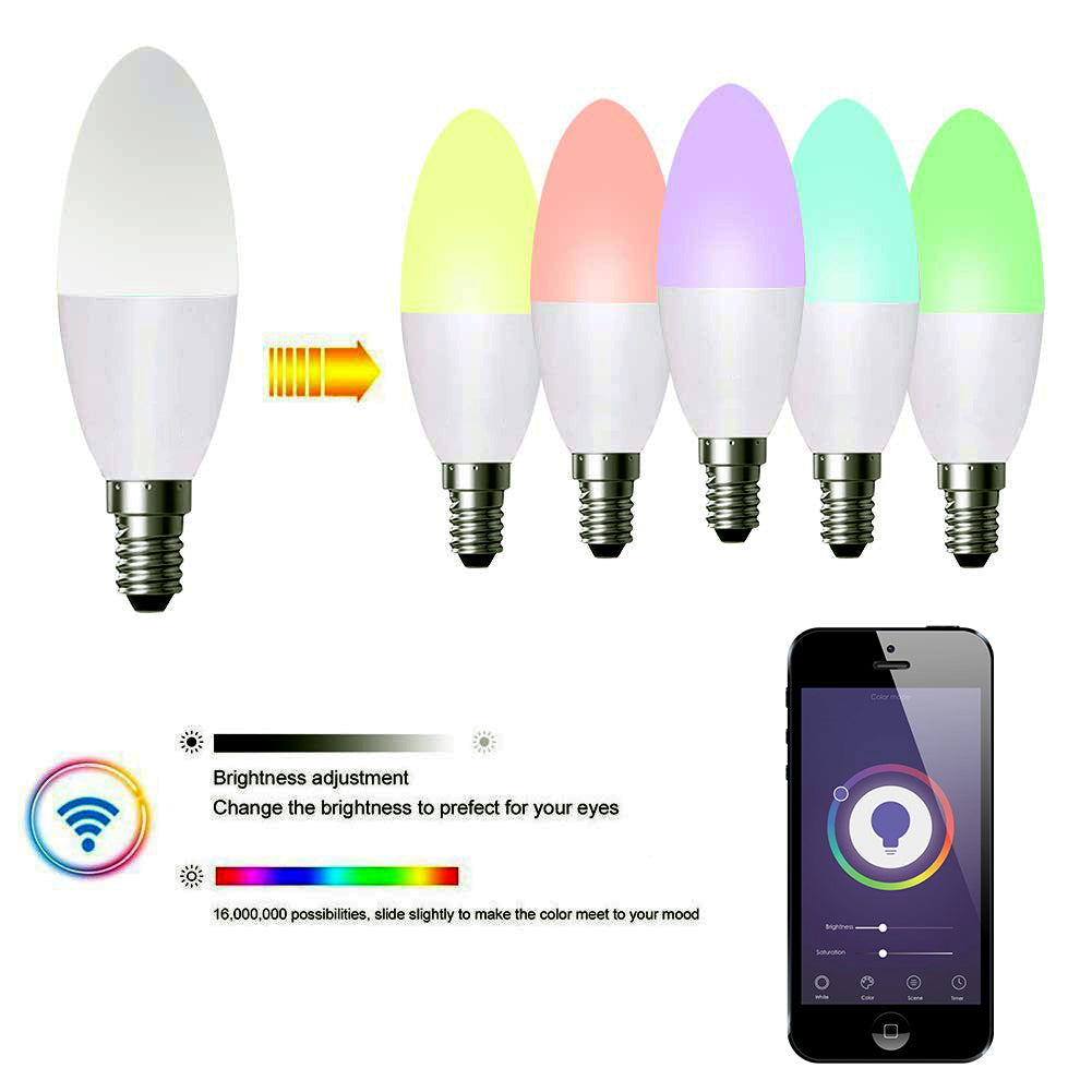 Ener-j smart Wi-Fi LED Candle Lamp